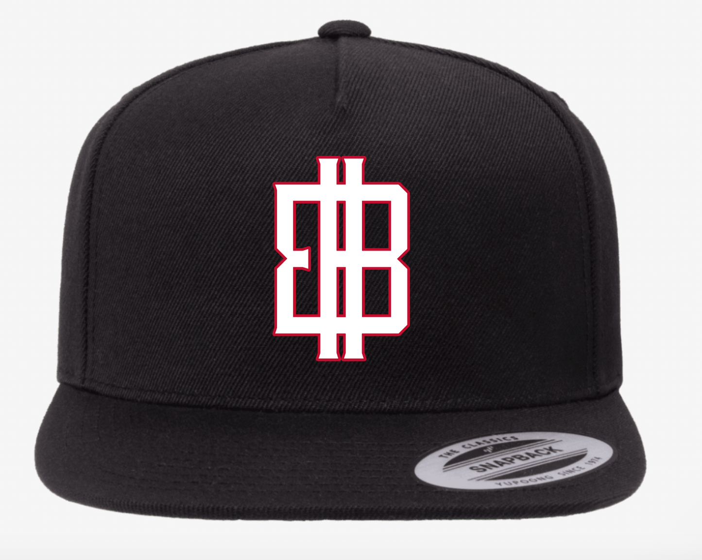ERNERBRAND White Logo Black Snapback